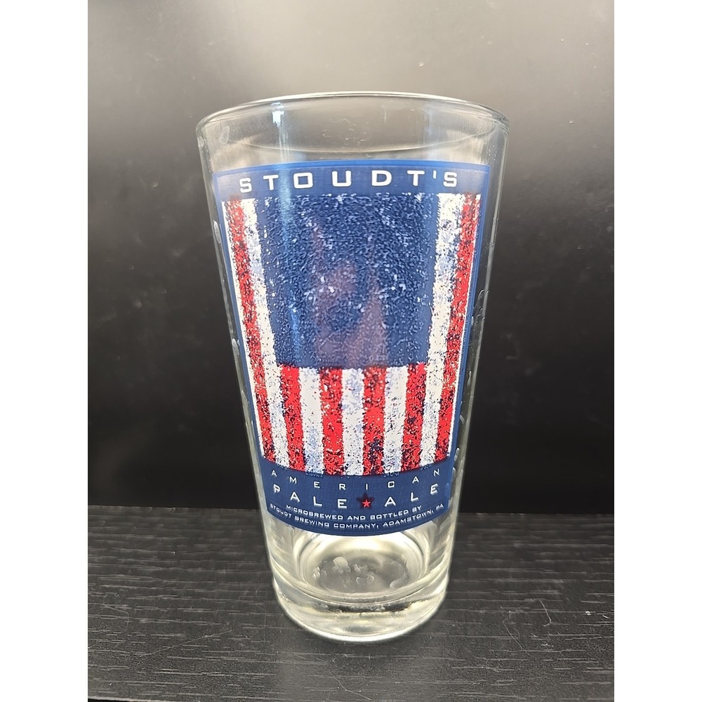 STOUDT'S AMERICAN PALE ALE PINT BEER GLASS